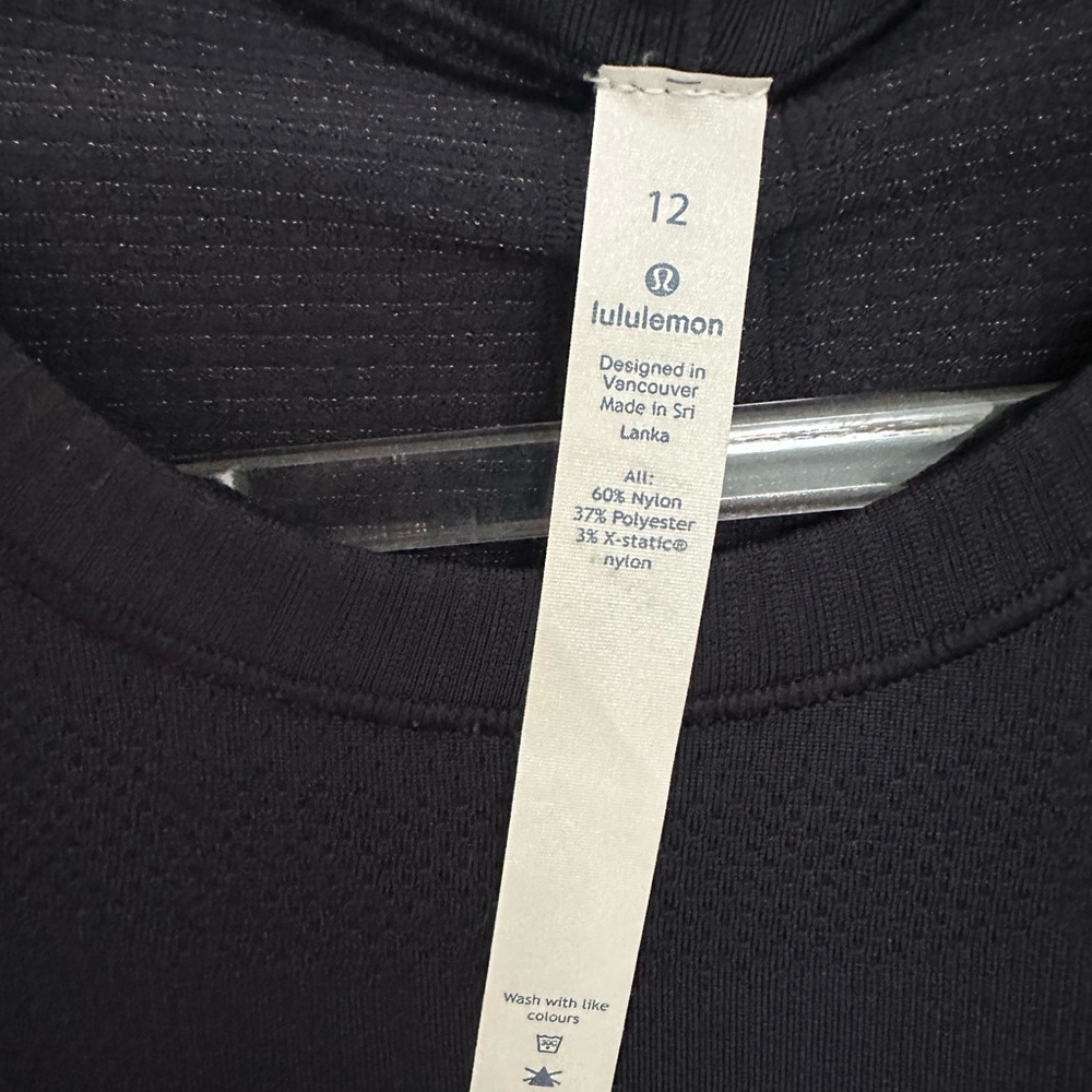 Lululemon Navy Blue Swiftly Long Sleeve - Picture 5 of 6